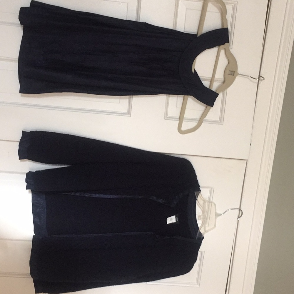 J crew top & matching sweater